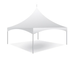 Package #4 (32 Chairs, 20x20 High Peak Tent, 4 Round Tables)