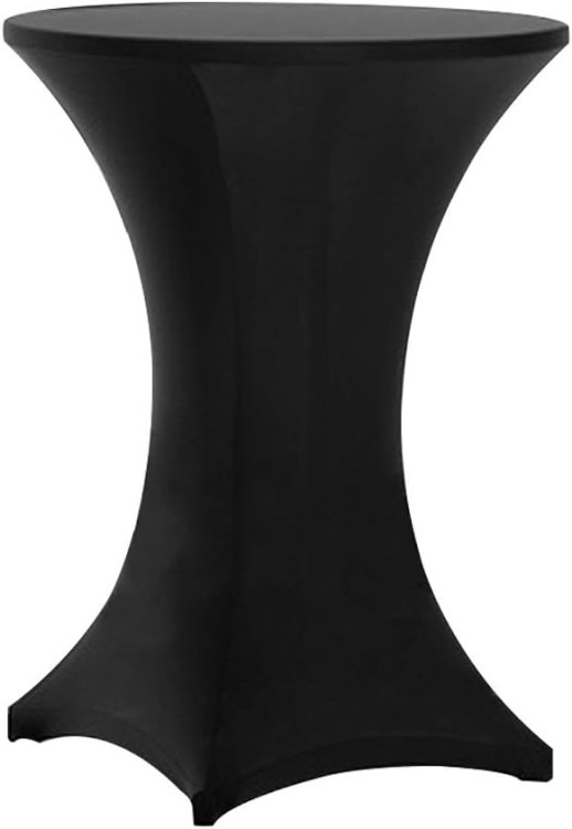 Black Cocktail Table Cover